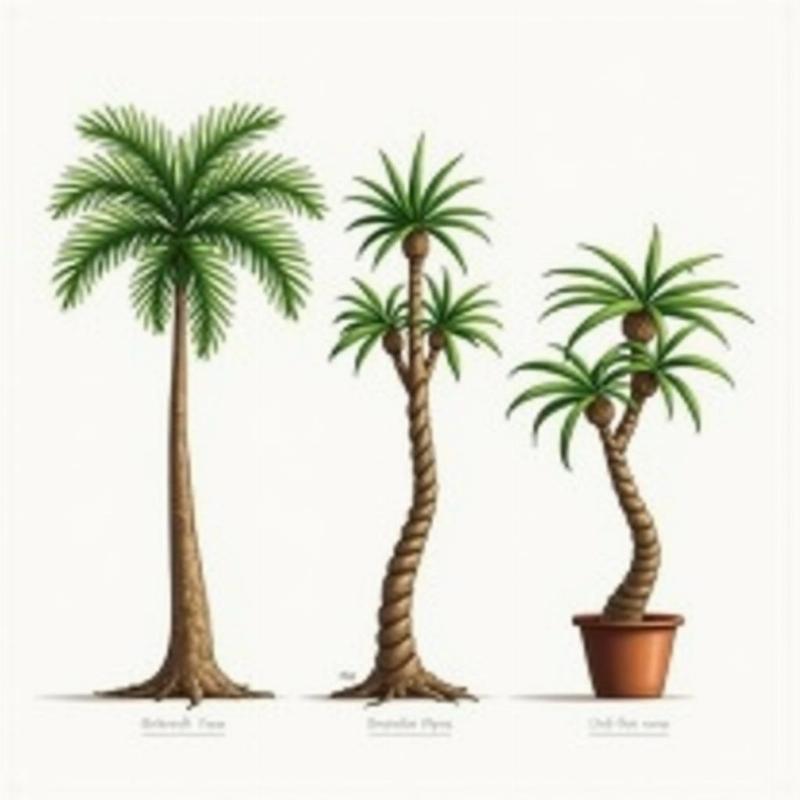 Cac loai cay kim ngan pho bien hien nay nhu than thang, than xoan bim toc va bonsai, phu hop nhieu khong gian